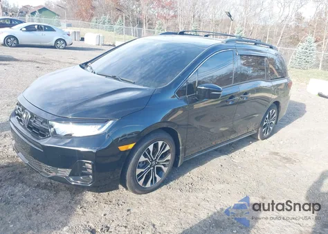 2025 Honda Odyssey Elite из США, поврежденный, VIN 5FNRL6H98SB060200